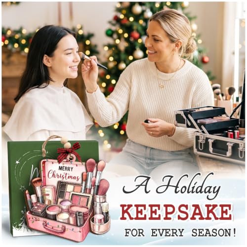 Makeup Christmas Ornament - Beauty Cosmetology Gift for Women and Girls