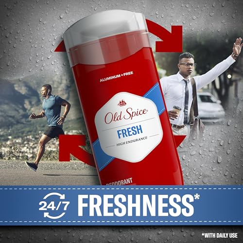 Old Spice High Endurance Men's Deodorant, Fresh Scent, 3.0 oz