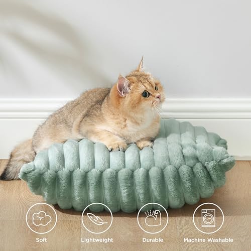 Bedsure Green Striped Throw Pillow Covers (Pack of 2) - 18x18