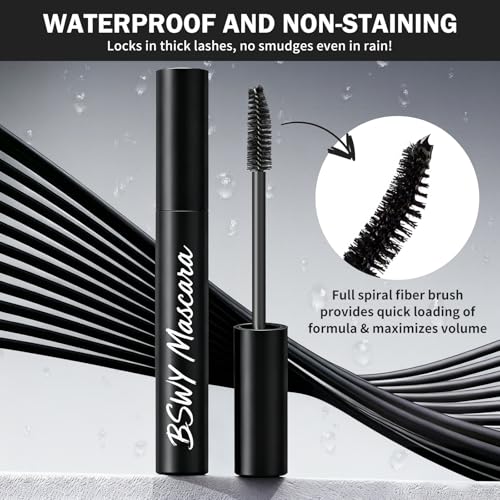 Telescopic Tubing Waterproof Mascara - Lengthening and Volumizing