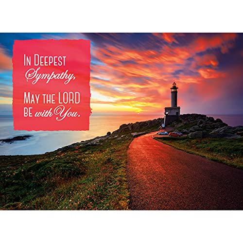 Sympathy Card Assortment Box - 12 Lighthouse Photography Cards