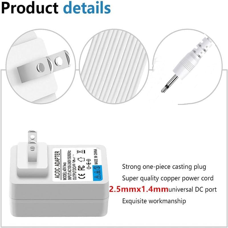 3V Power Adapter - Department 56 Accessories for Village Lights | 6 Output, White