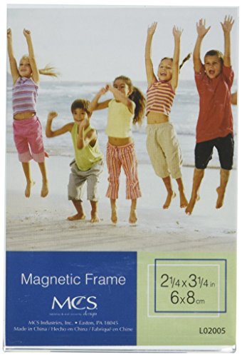 MCS Acrylic Magnetic Frame 2.25x3.25 Inch - Clear
