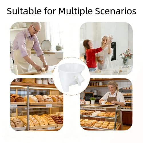 KitchenAid Stand Mixer Flour Funnel - No-Mess Pouring Accessory