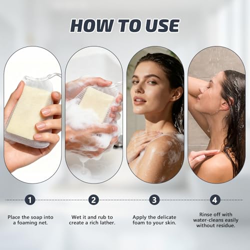 Grass-Fed Beef Tallow Soap Bar - Organic Moisturizing Face & Body Wash