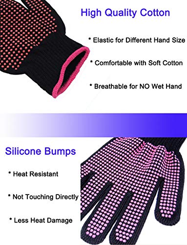 AFT90 Heat Resistant Glove for Hair Styling and Curling Irons