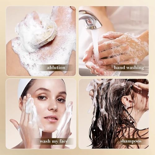 AKARY Coconut Handmade Soap Bar for Face & Body Moisturizing Cleansing