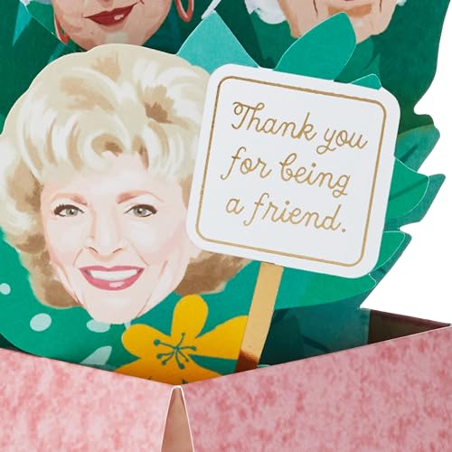 Hallmark Golden Girls Pop Up Card - Thank You for Being a Friend