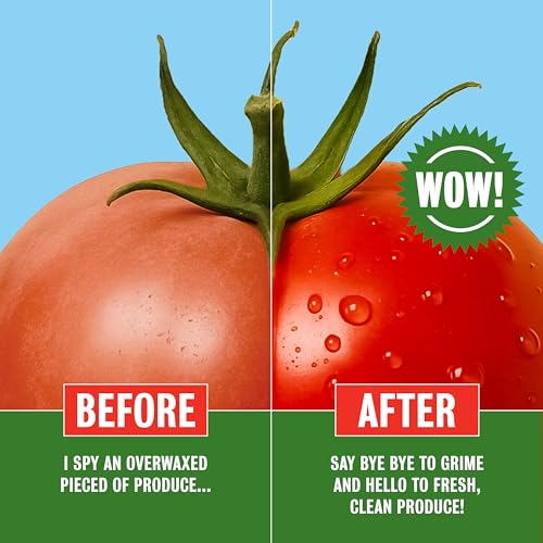 Rebel Green Fruit and Vegetable Cleaner, Natural Plant-Derived Wash