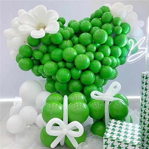 Green Balloons Garland Kit - 140pcs in Various Sizes for Parties