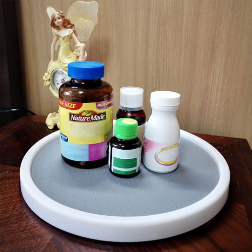 10-Inch Lazy Susan Turntable - Non-Skid Kitchen Organizer