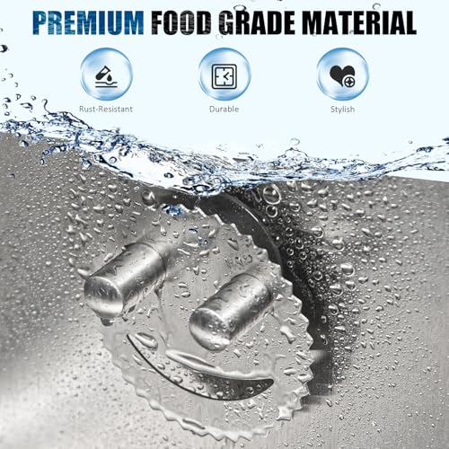 Silver Stainless Steel Smiley Face Sponge Holder with Suction Cup