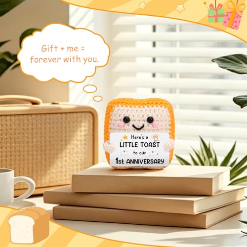 MAMAGIFTREE 1st Anniversary Wedding Gifts for Couples - Romantic First Milestone Present for Him & Her