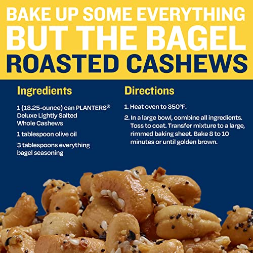 PLANTERS Lightly Salted Cashews - Protein Snack, 4 Pack