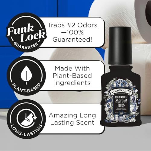Poo-Pourri Before-You-Go Toilet Spray, Royal Flush, 2 Fl Oz