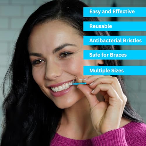 Piksters Interdental Brushes Variety Pack Size 000 to 6