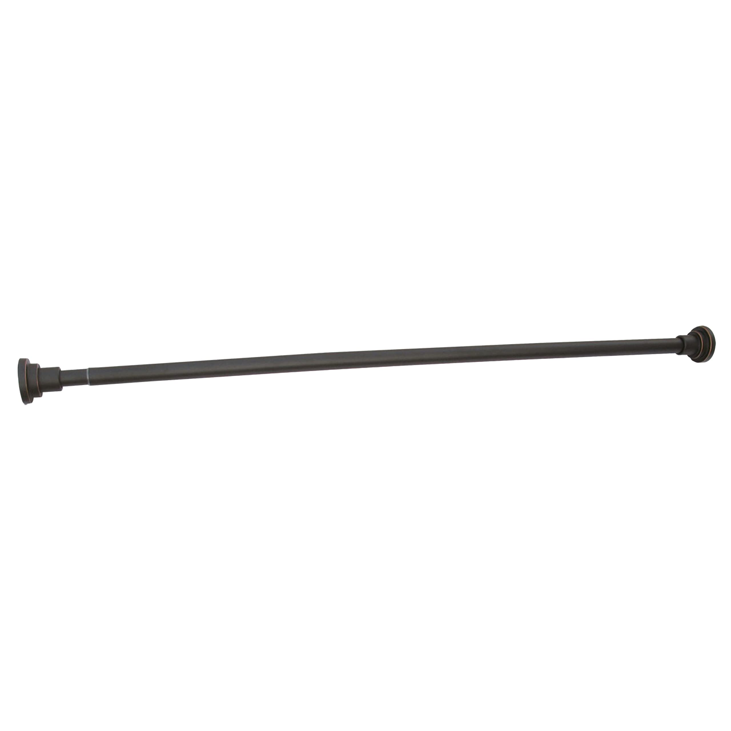 Design House 560920 Classic Adjustable 42 to 72-inch Shower Rod for Bathroom in Oil Rubbed Bronze