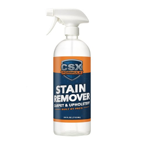 CSX Powerful Stain Remover 24oz – Heavy Duty Carpet & Upholstery Cleaner, Professional Strength, Deep Clean Formula – Removes grease, wine, coffee, ink, food, and more – Made in the USA