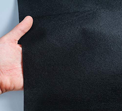 Olgamo Non-Woven Fabric for Sofa Renovation - 60" x 3 Yards, Black