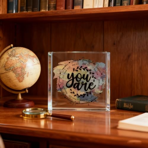 Christian Acrylic Plaque for Women - Inspirational Faith Decor