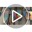 Elantales Holographic Rainbow Happy Birthday Banner Pre-Strung Sign