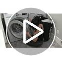 90L Waterproof Collapsible Laundry Hamper with Foam Handles - Black