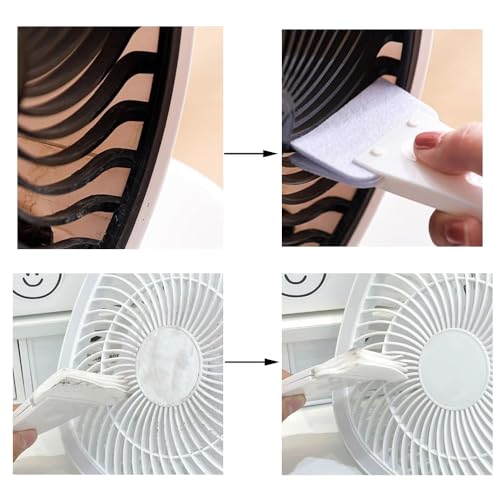6-Pack Fan Cleaning Brush Set for Dust-Free Air Vents & Fans