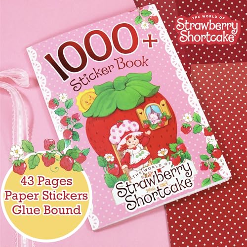 Strawberry Shortcake Sticker Book with 1000+ Stickers for Crafts