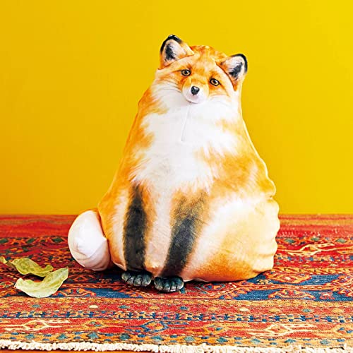 Sew Butiful 10" Fox Plush Pillow - Soft Stuffed Animal Toy