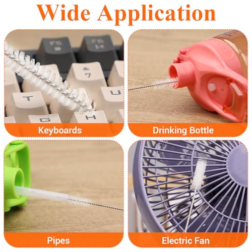 Stanley Quencher Replacement Straws - 10 Pack with Brushes