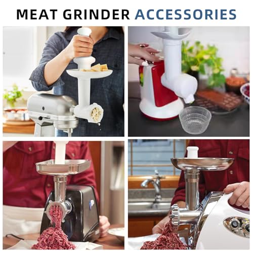 Universal Meat Grinder Pusher Stomper, 9.8-inch Food-Grade HDPE Replacement