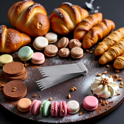 Jowxsx Stainless Steel Walnut Clip Pastry Cake Decorating Tool