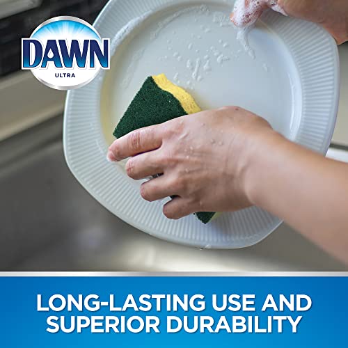 Dawn Heavy Duty Kitchen Dish Sponges 3-Pack - Scrubbing & Cleaning