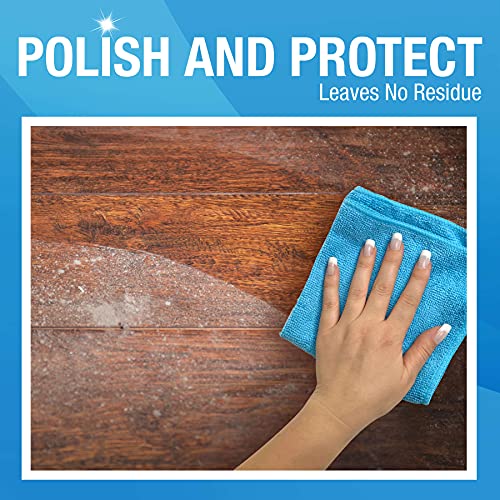 MiracleWipes Wood Surface Cleaner & Polish - 30 Count Cleaning Wipes