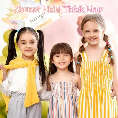 400 Pcs Baby Hair Ties Soft Elastic Ouchless Toddler Hair Elastics