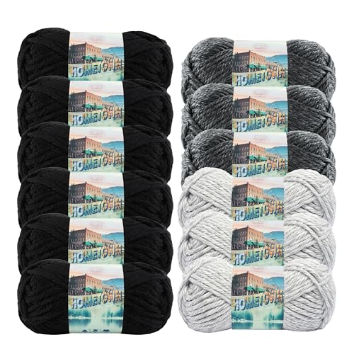 Lion Brand Hometown Super Bulky Yarn 50 Shades Pack - 12 Skeins