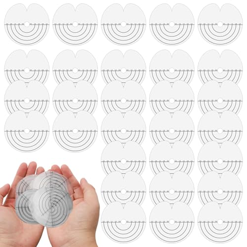 ECNHIVE 30 Pack Hair Extension Heat Shields Clear Scalp Protectors for I-Tip U-Tip Fusion