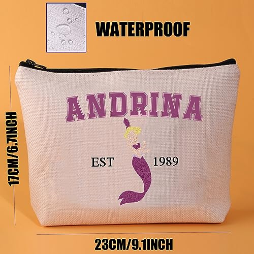 JYTAPP Mermaid Makeup Bag Waterproof Cosmetic Organizer Pouch