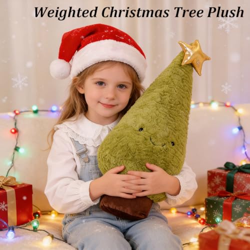 Christmas Tree Plush Toy - 15.8-Inch Holiday Reindeer Decoration - Variation of This Listing