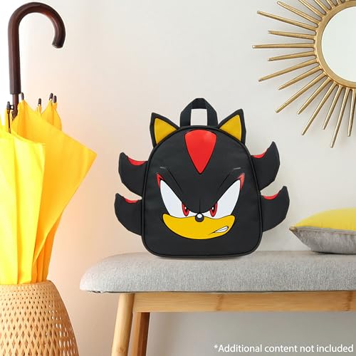 Sonic The Hedgehog Backpack Kids Toddlers 10x9¡± Daypack Rucksack for Preschool School Supplies Gamer Gifts for Boys (Grey Shadow)