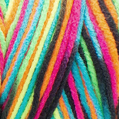 Red Heart Super Saver Blacklight Yarn - 100% Acrylic, 5oz