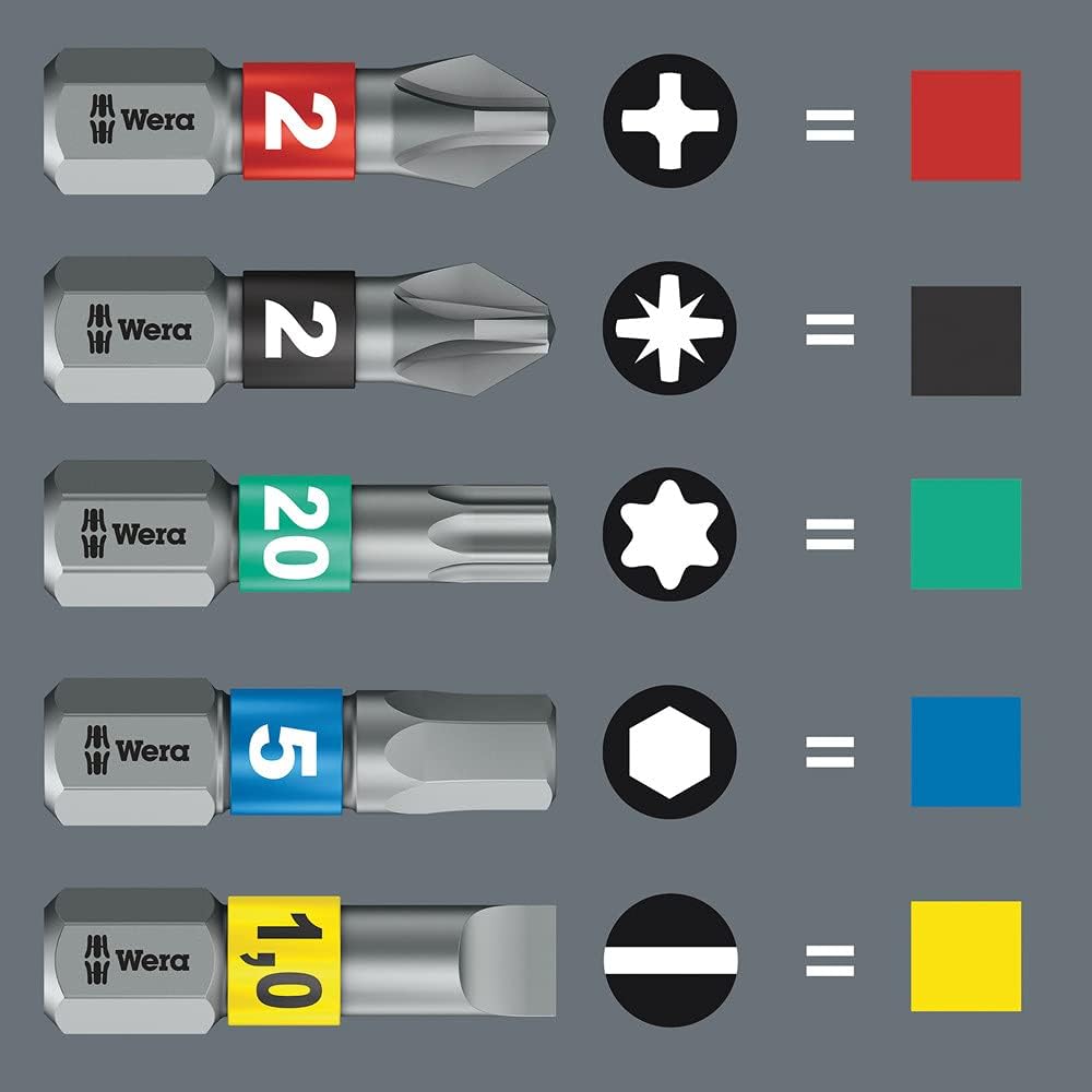 Wera Tool-Check PLUS 2 - 39-Piece Tool Set with Compact Design and Versatile Functionality