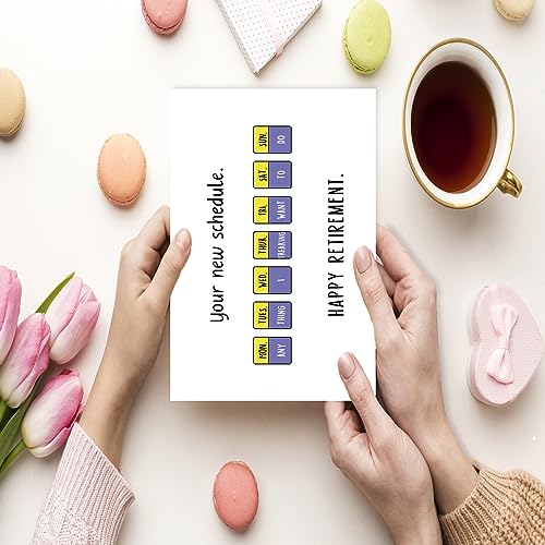 Funny Retirement Card for Him & Her - Humorous New Job Gift