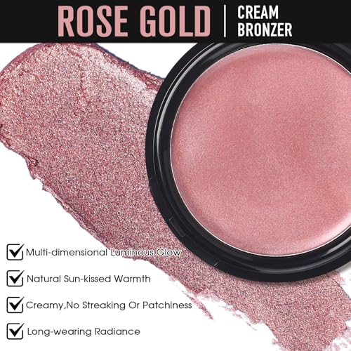 UCANBE Cream Bronzer & Contour Palette Multi-Use Luminous Makeup