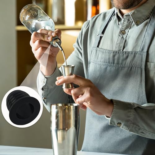 12 Pack Liquor Pour Spout Adapters for Large Neck Bottles