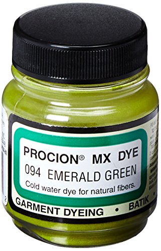 Jacquard Procion MX Fiber Reactive Dye, 2/3 oz Emerald Green (PMX-1094)