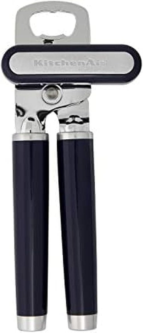 KitchenAid Classic Can Opener - Multifunctional Bottle Opener in Cobalt Blue, 8.34-Inch