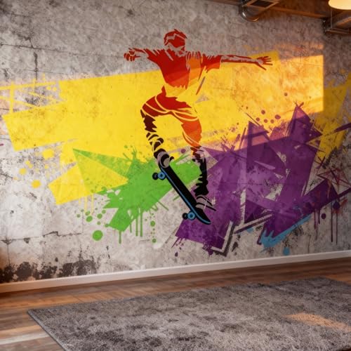 TIAMECH A4 Reusable Skateboarding Stencil for DIY Crafts