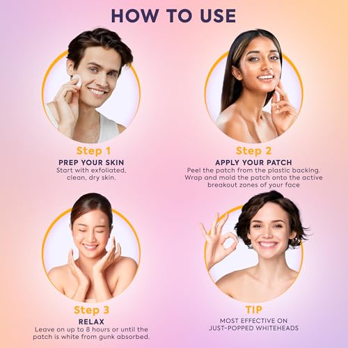 LivaClean Hydrocolloid Pimple Patches 120 CT with Salicylic Acid