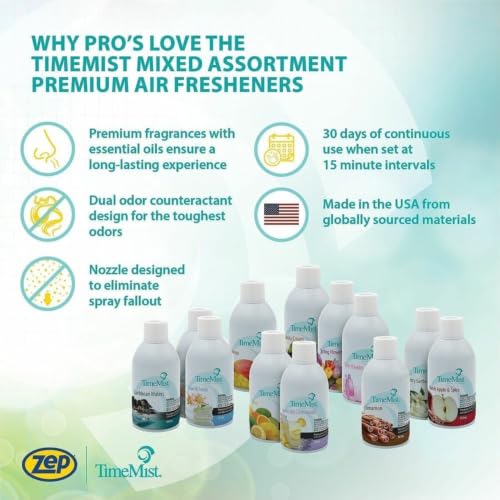 TimeMist Premium Mango Air Freshener Refill - 6.6 Oz Aerosol